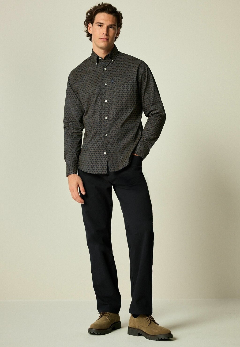

Рубашка OXFORD REGULAR FIT Next, синий