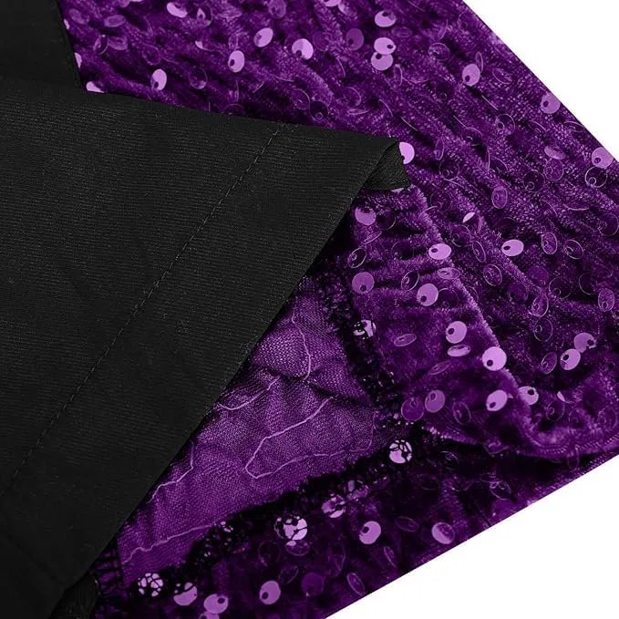 Джинсы клеш, классические, Dark Purple — фото 4