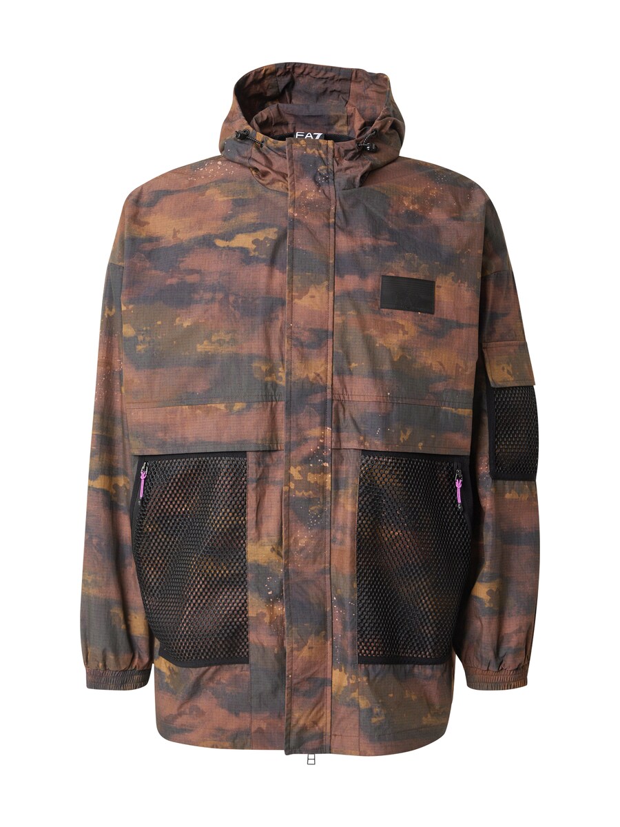 

Куртка межсезонная EA7 Emporio Armani, цвет Chestnut brown/Chocolate/Pueblo