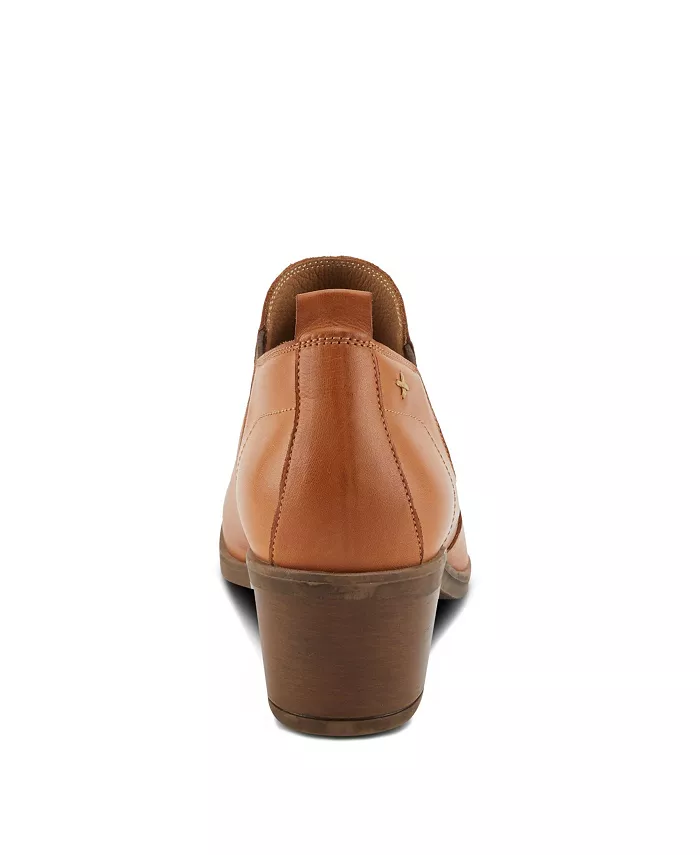 Туфли Phaedra Premium Leather с мягкой стелькой, поддержкой свода стопы и низким каблуком Spring Step, загар/бежевый — фото 4