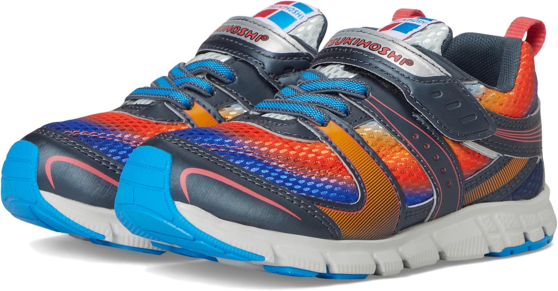 

Кроссовки Tsukihoshi Kids Velocity, цвет Graphite/Orange