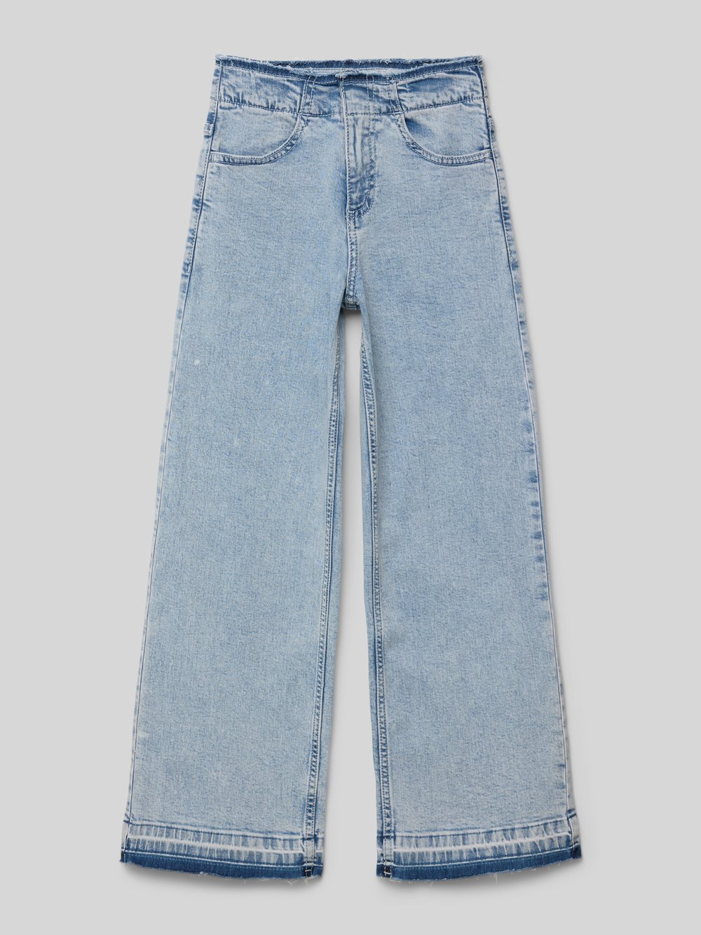 

Джинсы широкого кроя из смеси хлопка и эластана s.Oliver RED LABEL, синий