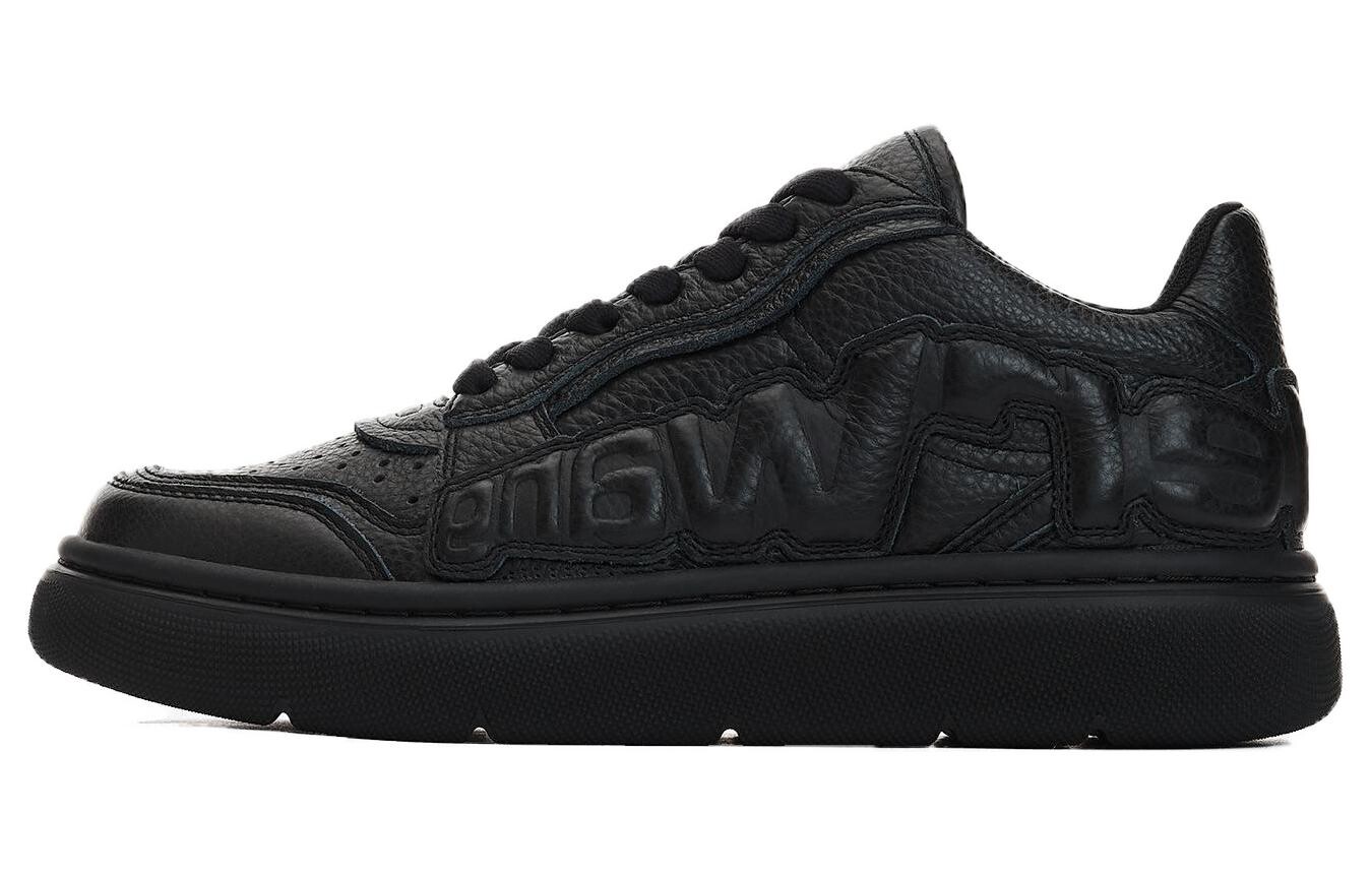 

Кроссовки Alexander Wang Puff Logo-embossed Sneakers, черный