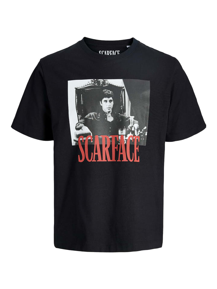 

Футболка Jack & Jones, цвет t-shirt 'jjscarface' schwarz