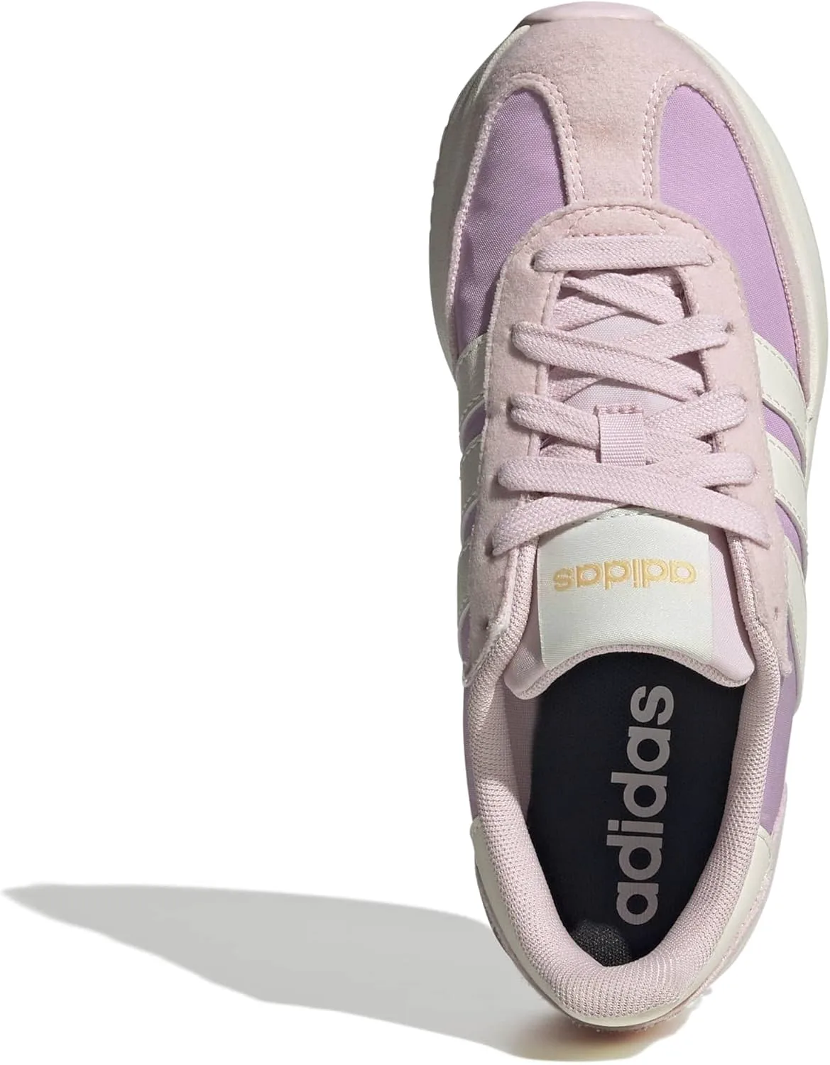 Adidas детские кроссовки Unisex Run 70s 2.0, сиреневый/белый/розовый — фото 3