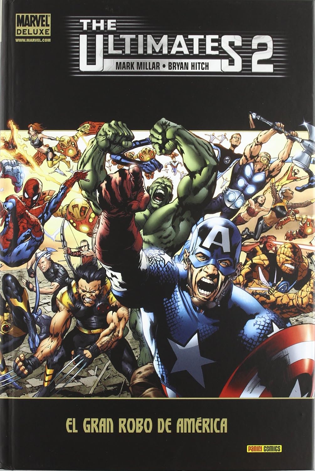 

Marvel deluxe: the ultimates nº2 el gran robo de américa (PANINI ESPAÑA S.A.)
