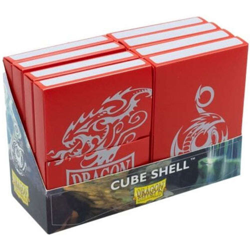 

Карточная игра Arcane Tinmen Dragon Shield Cube Shell: Red (8)