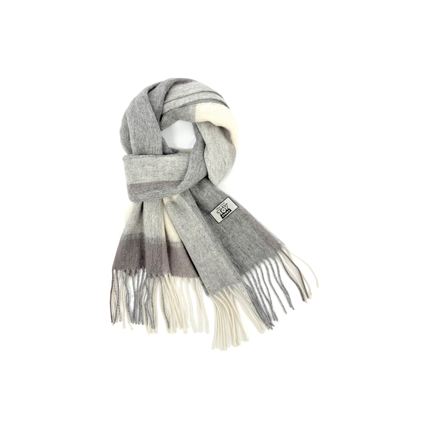 

Disney Вязаный шарф унисекс, Gray White