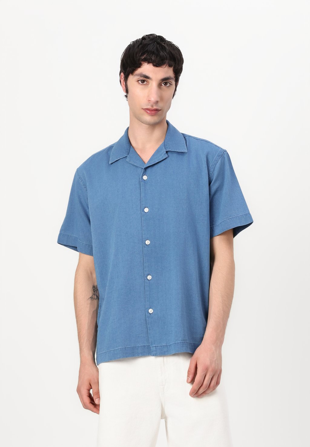 

Рубашка SLHRELAXRICK SHIRT Selected Homme, цвет Medium Blue Denim