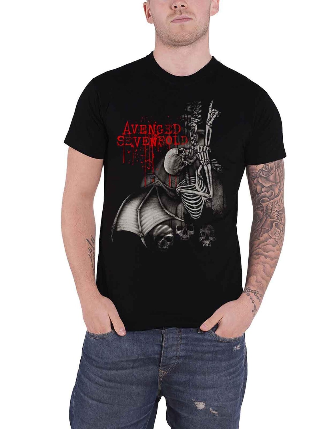 

Футболка Spine Climber Avenged Sevenfold, черный