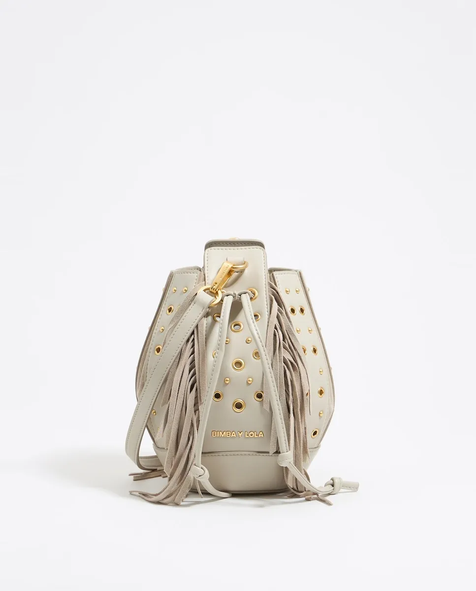 

Женская сумка-ведро Pelota маленькая Bimba Y Lola, серый