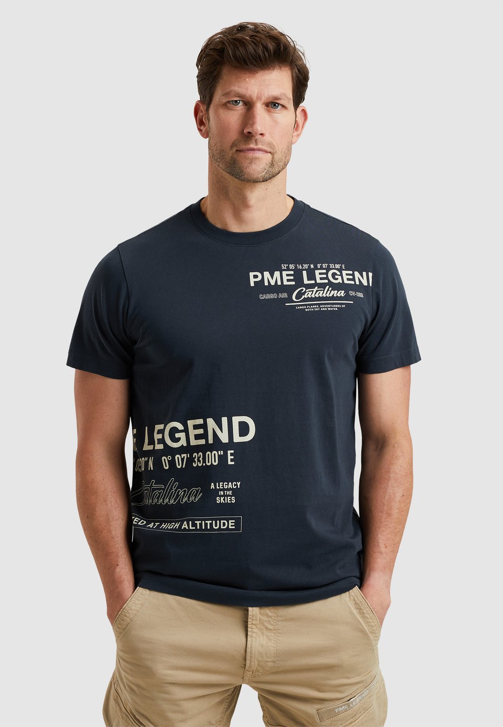 

Футболка с принтом ARTWORK PME Legend, синий