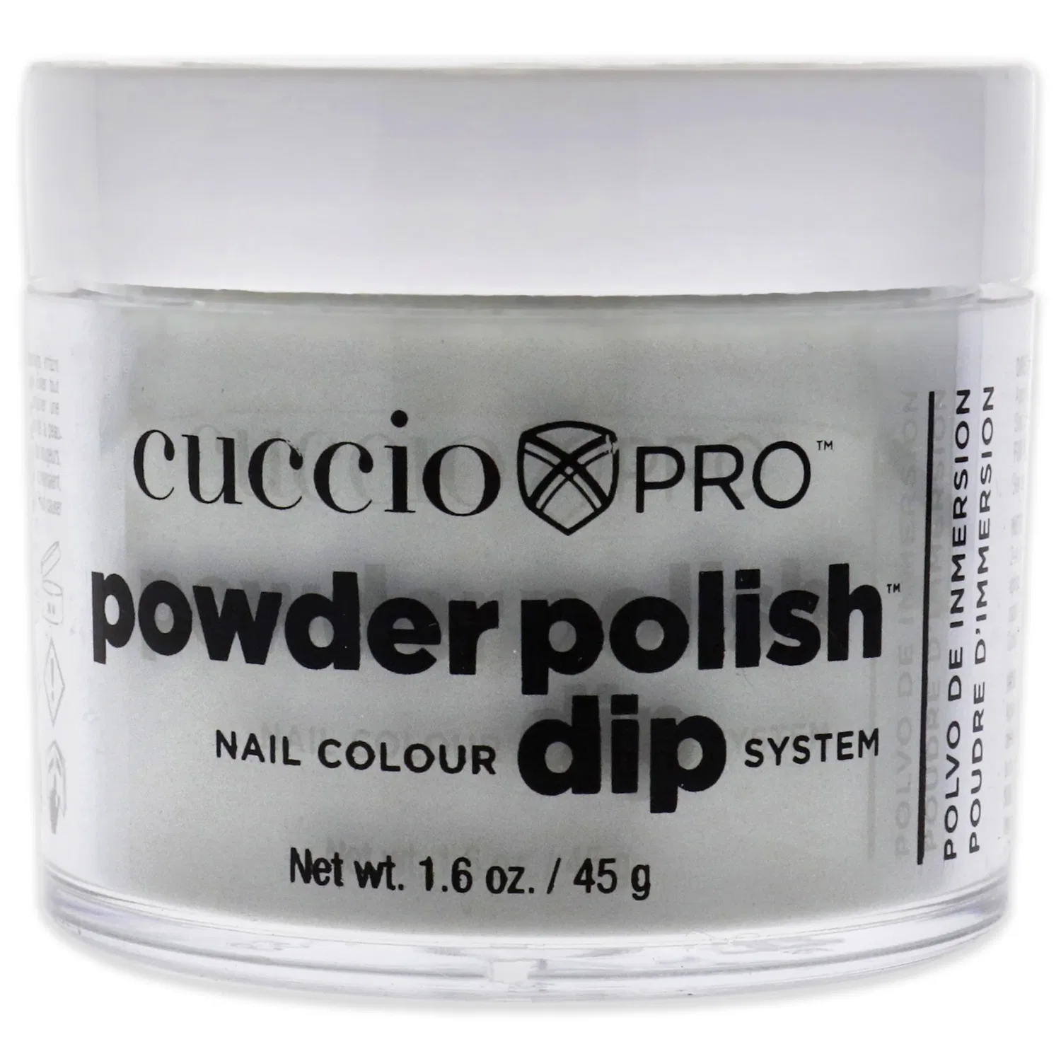 Система для наращивания ногтей Pro Powder Polish Nail Colour Dip System - I Imagine от Cuccio Colour для женщин - 1,6 унции (47 г) пудры для ногтей, серый