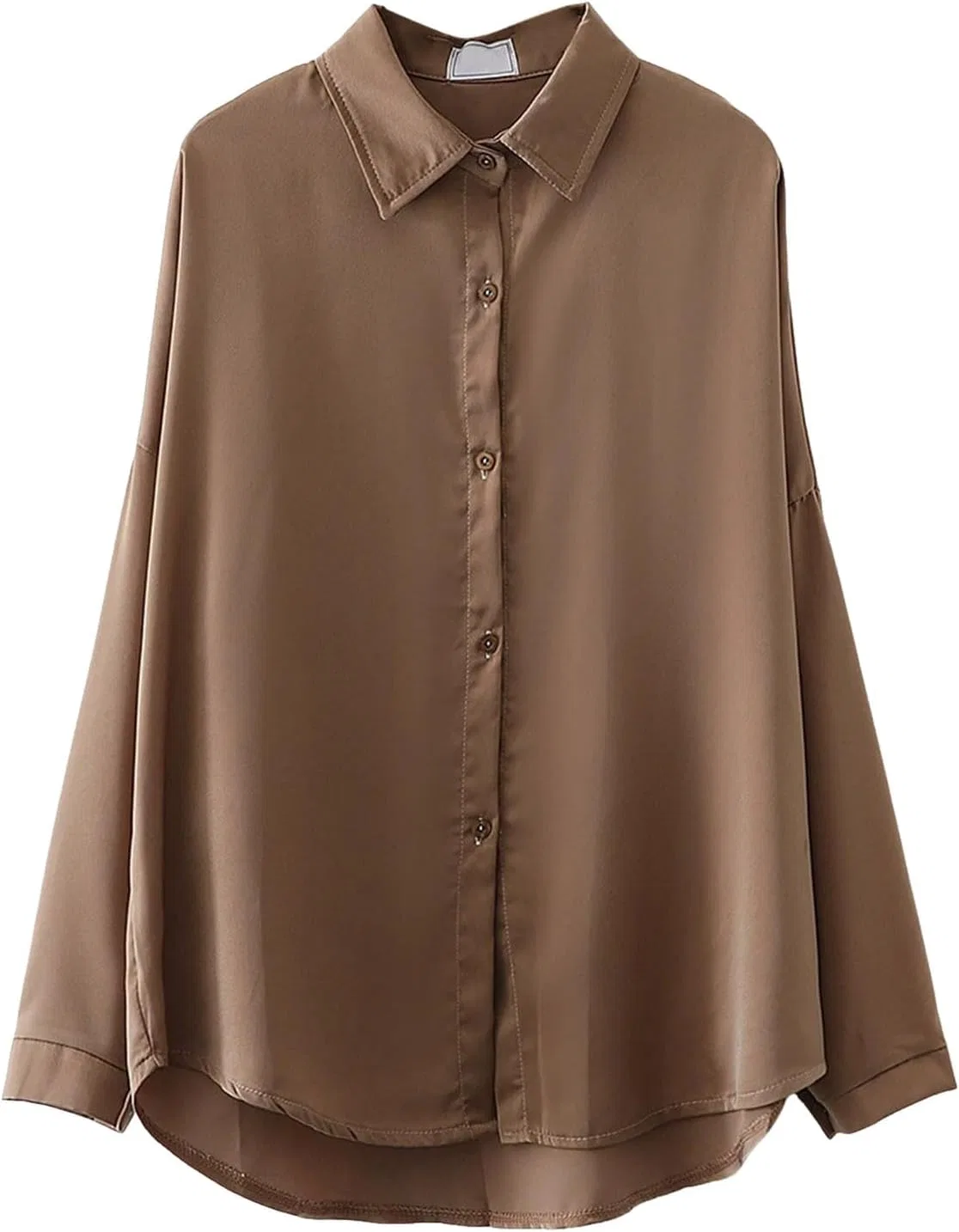Блуза, длинный рукав, Women's Blouse, хаки