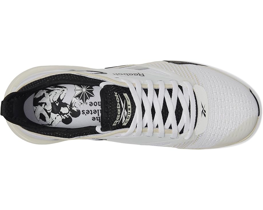 Кроссовки Reebok Nano Court, цвет Footwear White/Black — фото 2