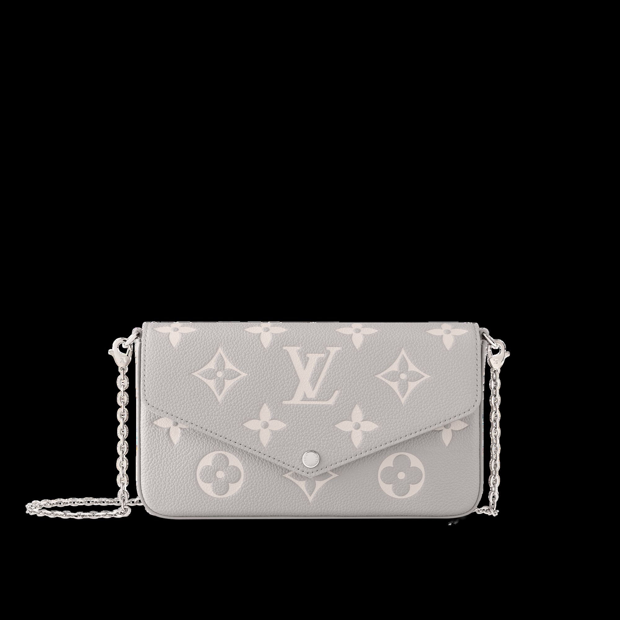 

Фелиси Пошетт Louis Vuitton, серый