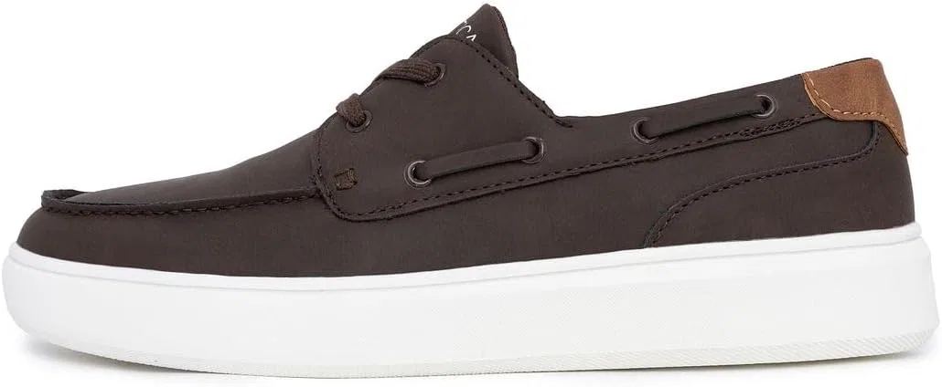 Мокасины Nautica Boat Shoe, коричневый — фото 2