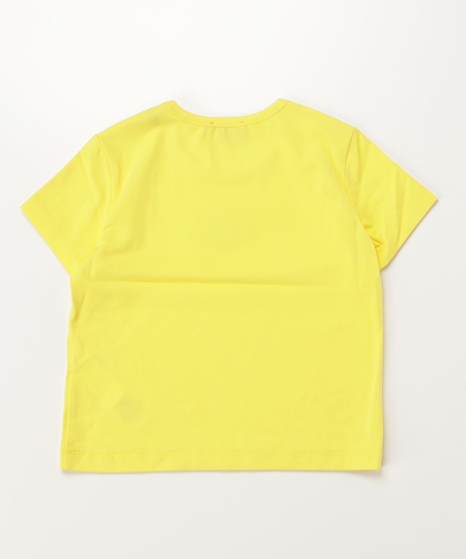 Детская футболка с коротким рукавом и логотипом бренда DIESEL One-Point, Yellow — фото 2