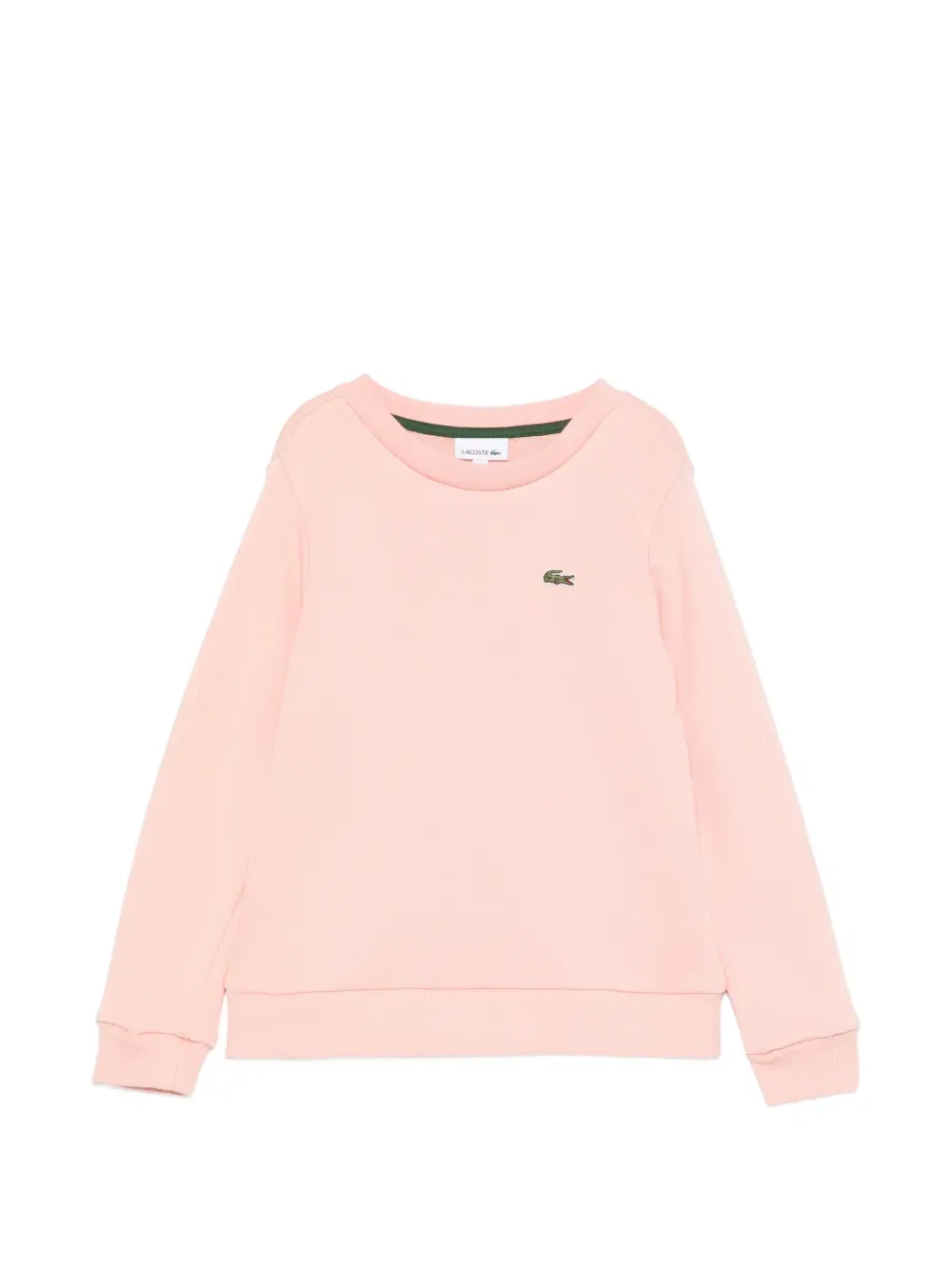 Свитер с логотипом Lacoste Kids, розовый