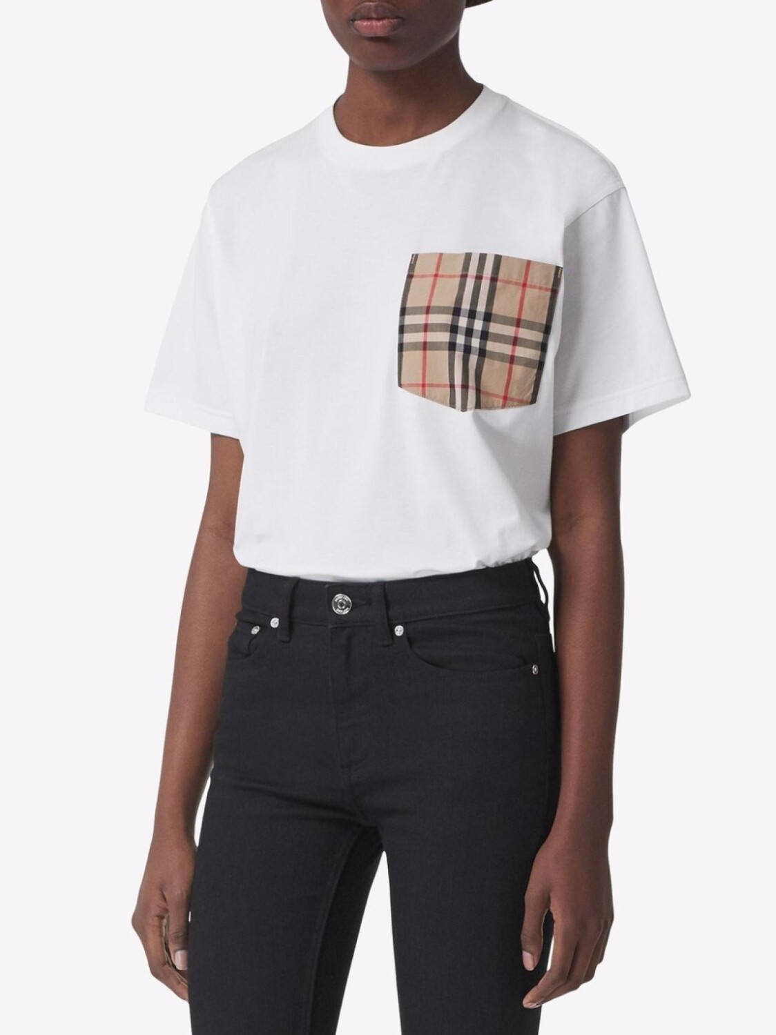 Футболка Burberry, женская, белый — фото 3