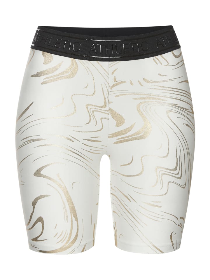 

Функциональные шорты LASCANA ACTIVE, цвет weiß-goldfarben