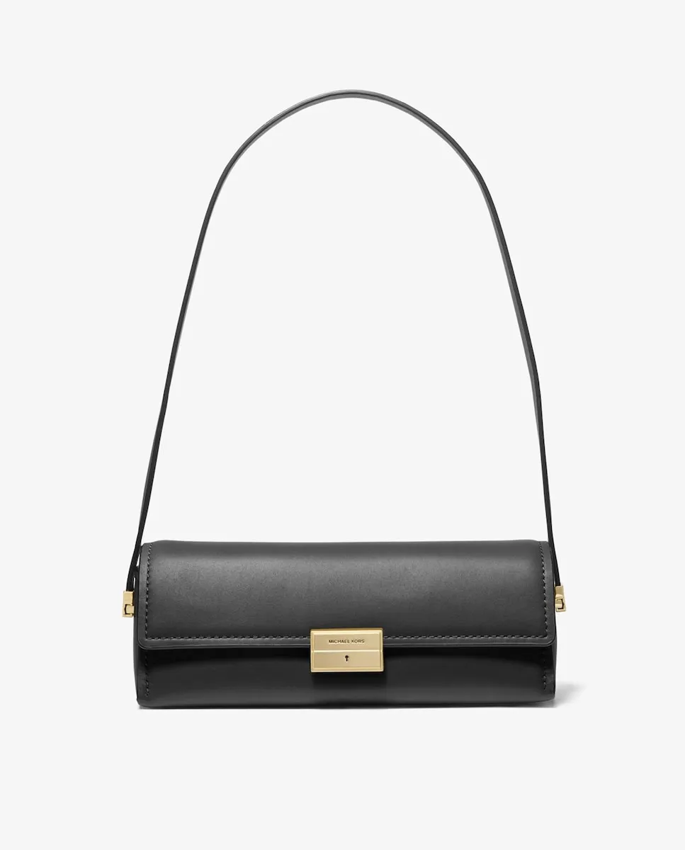 

Сумка через плечо из кожи Ludlow Michael Michael Kors, черный