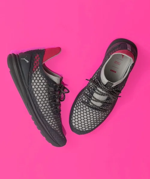 Мужские кроссовки PUMA IGNITE NETFIT серые