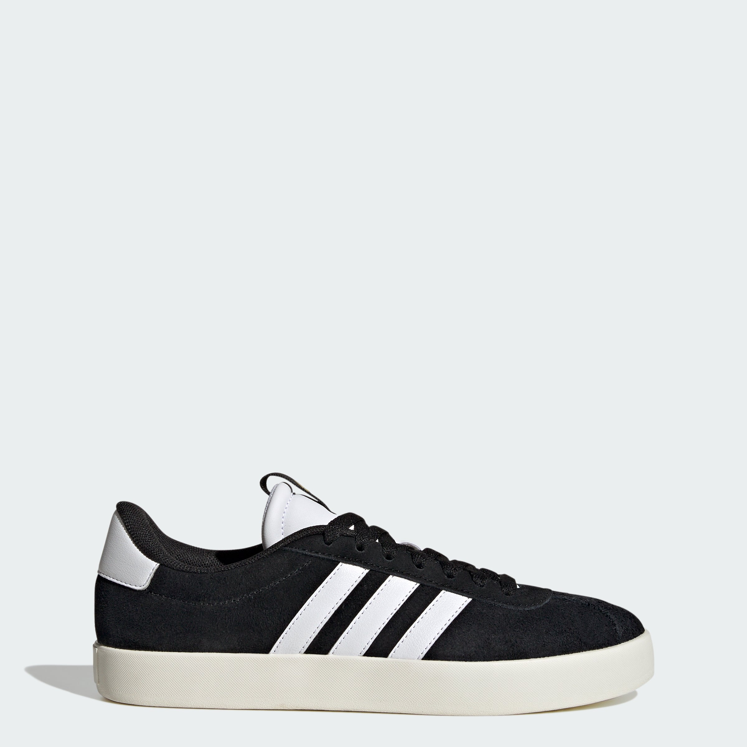 Женские кроссовки Adidas VL Court 3.0, черный/белый/металлик