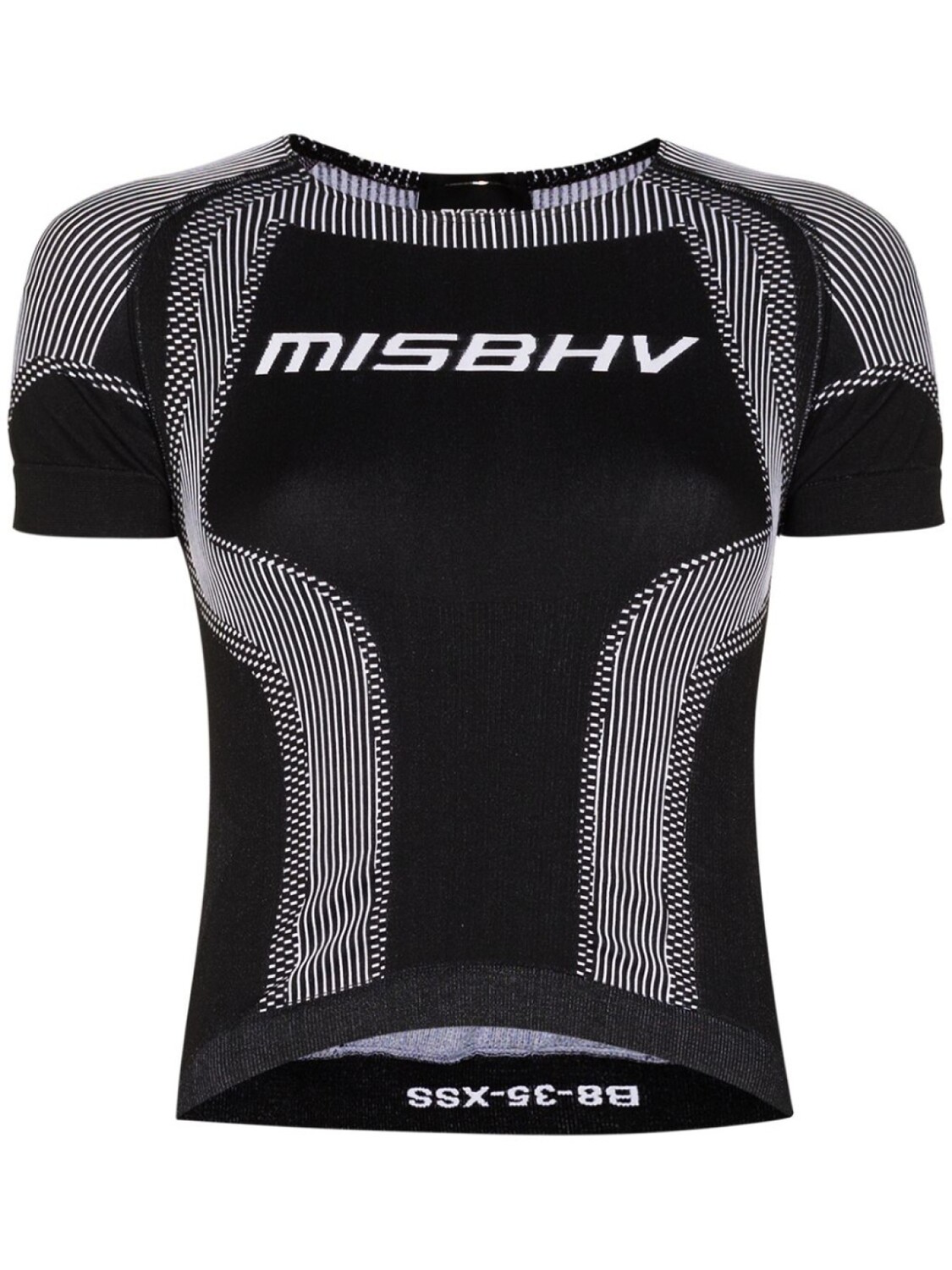

MISBHV бесшовный топ Sport Active с логотипом, черный