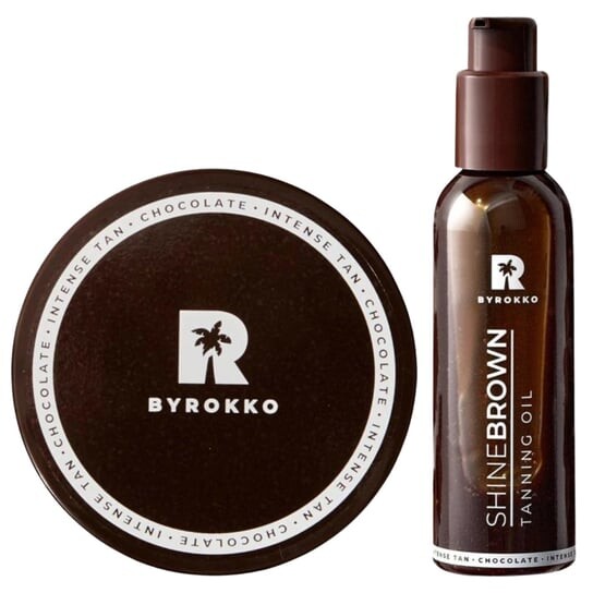 

Шоколад + Масло быстрого бронзирования Byrokko Shine Brown