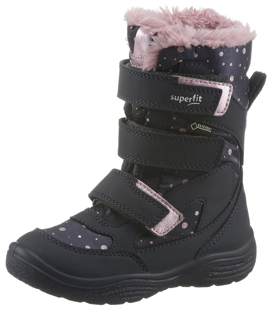 

Зимние ботинки Superfit "CRYSTAL WMS: Medium", с водонепроницаемым GORE-TEX, розовый