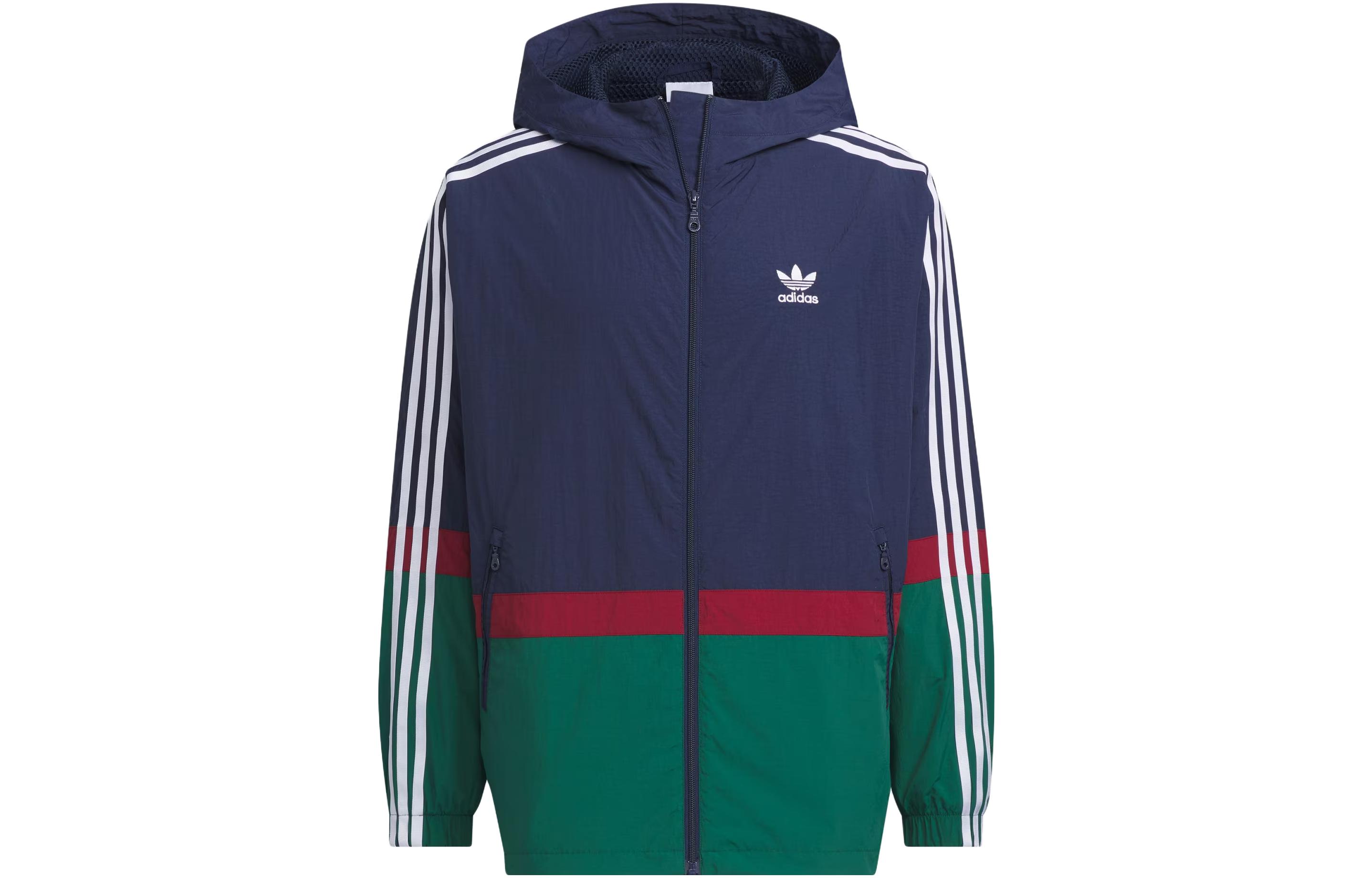 Куртка мужская темно-синяя Adidas Originals — фото 2
