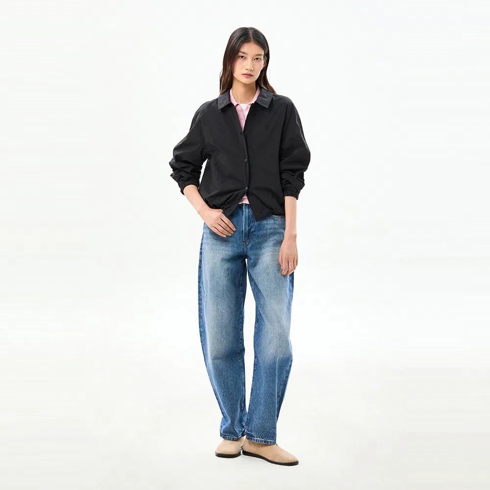 Женский лёгкий укороченный жакет чёрного цвета от Tommy Hilfiger Women — фото 2