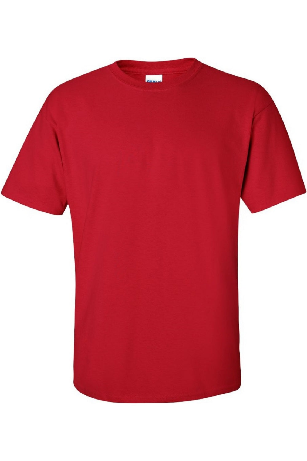 

Футболка Gildan Mens Ultra Cotton с коротким рукавом, вишнево-красный