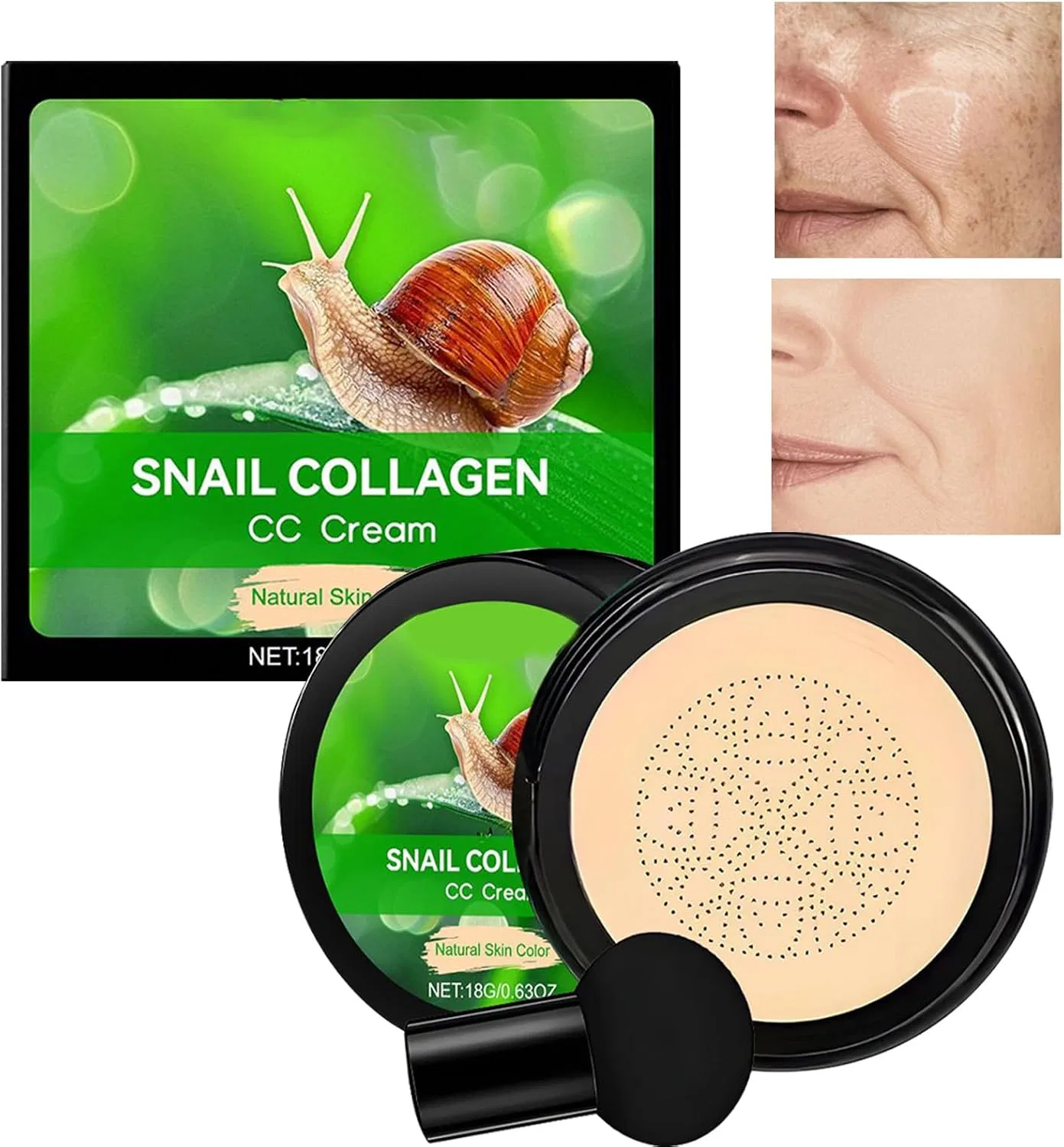 CC-крем Foundation Waterproof Concealer Air Cushion, 0.1 кг