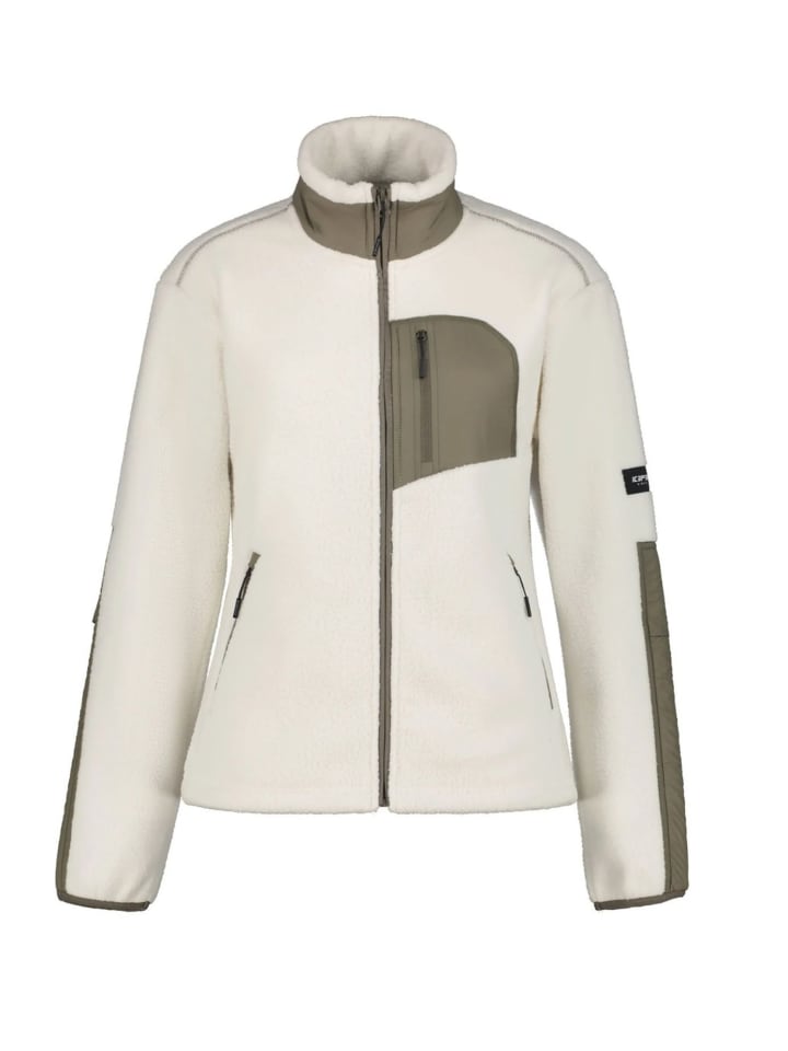 

Флисовая куртка среднего слоя Millstadt белого цвета Icepeak