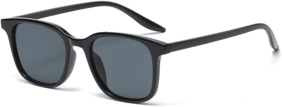 

Солнцезащитные очки UV400 для мужчин и женщин | Матовая градиентная оправа, маленькая форма | Для вождения и занятий спортом на открытом воздухе generic, Glossy Black Grey