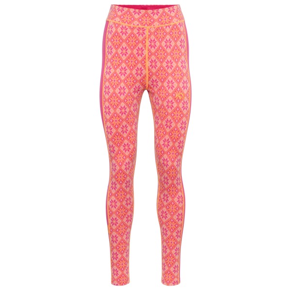 

Женские розовые брюки с высокой талией - нижнее белье из мериносовой шерсти Kari Traa, розовый