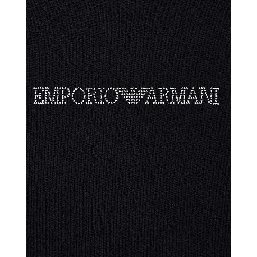 Emporio Armani EW000408_AF13033 термофутболка с коротким рукавом, черный — фото 4