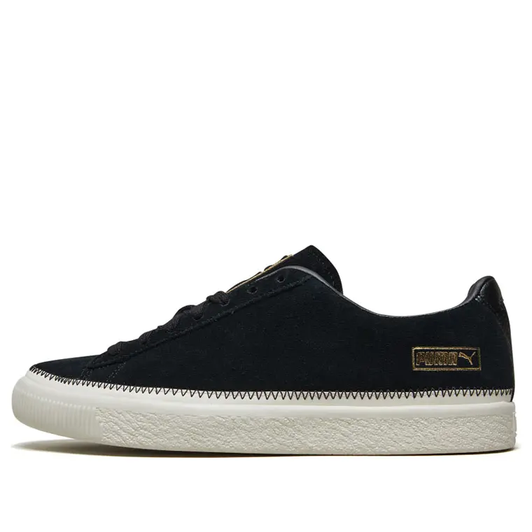 

Кеды PUMA Suede Trim Retro Low Tops Casual Skateboarding Shoes Unisex Black, черный