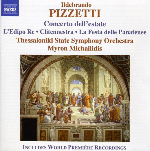 

CD диск Pizzetti / Thessaloniki State Sym / Michailidis: Concerto Dell'estate / L'edipo Re Di Sofocle