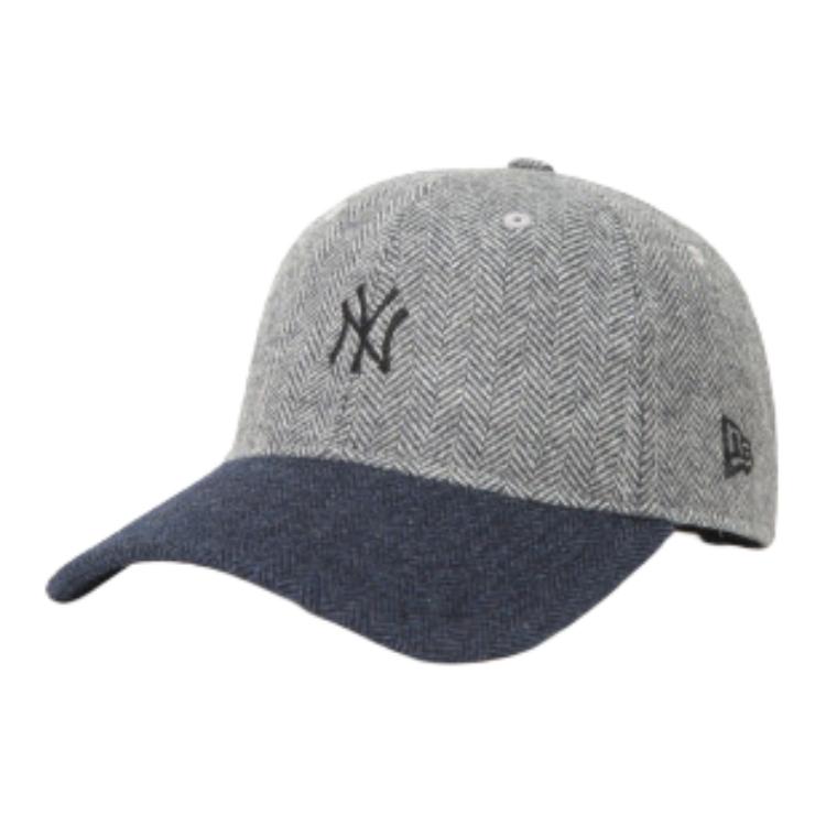 

New Era Полиэстеровая бейсболка унисекс серо-голубая, Gray Blue