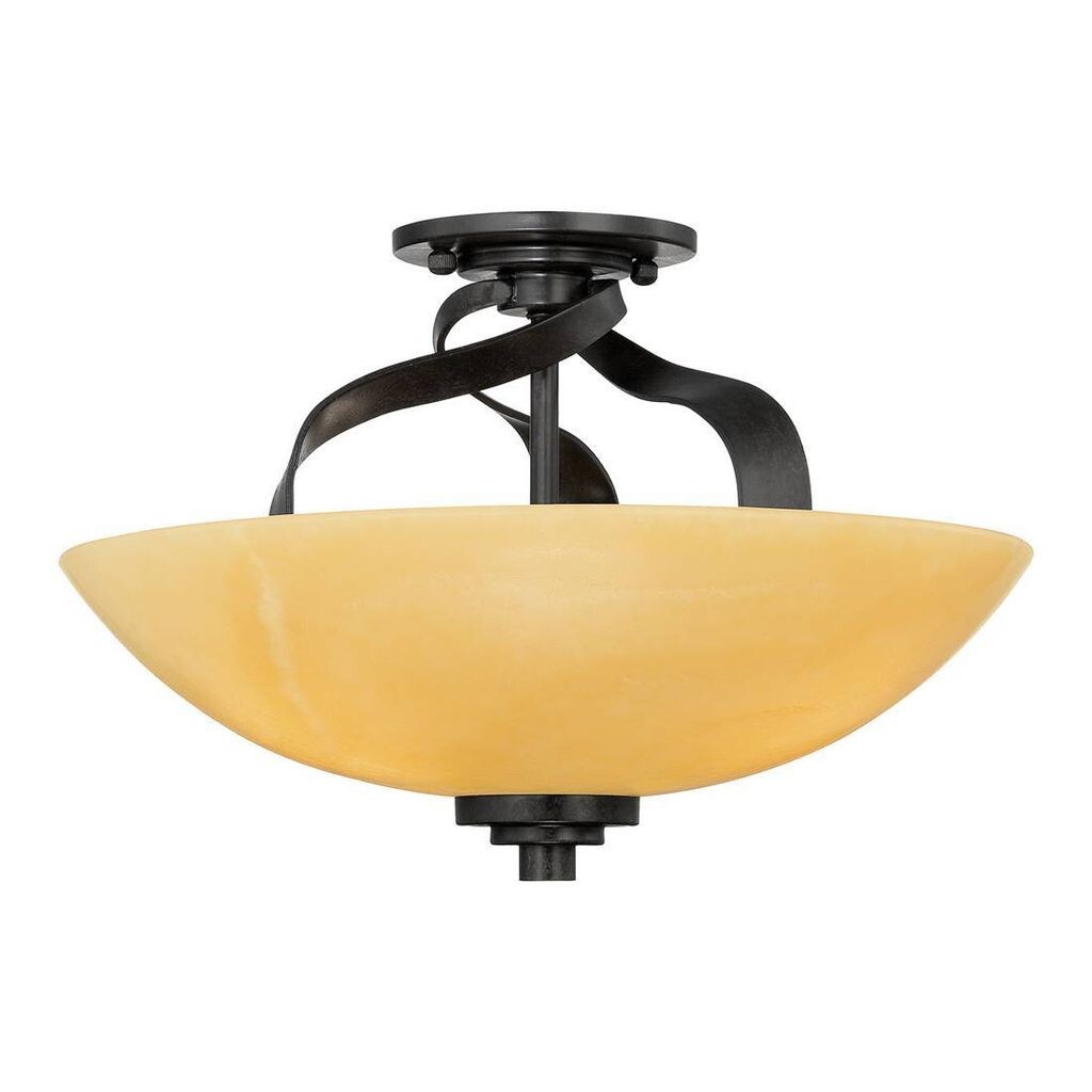 

Потолочный светильник Kyle, кованое железо и оникс Elstead Lighting
