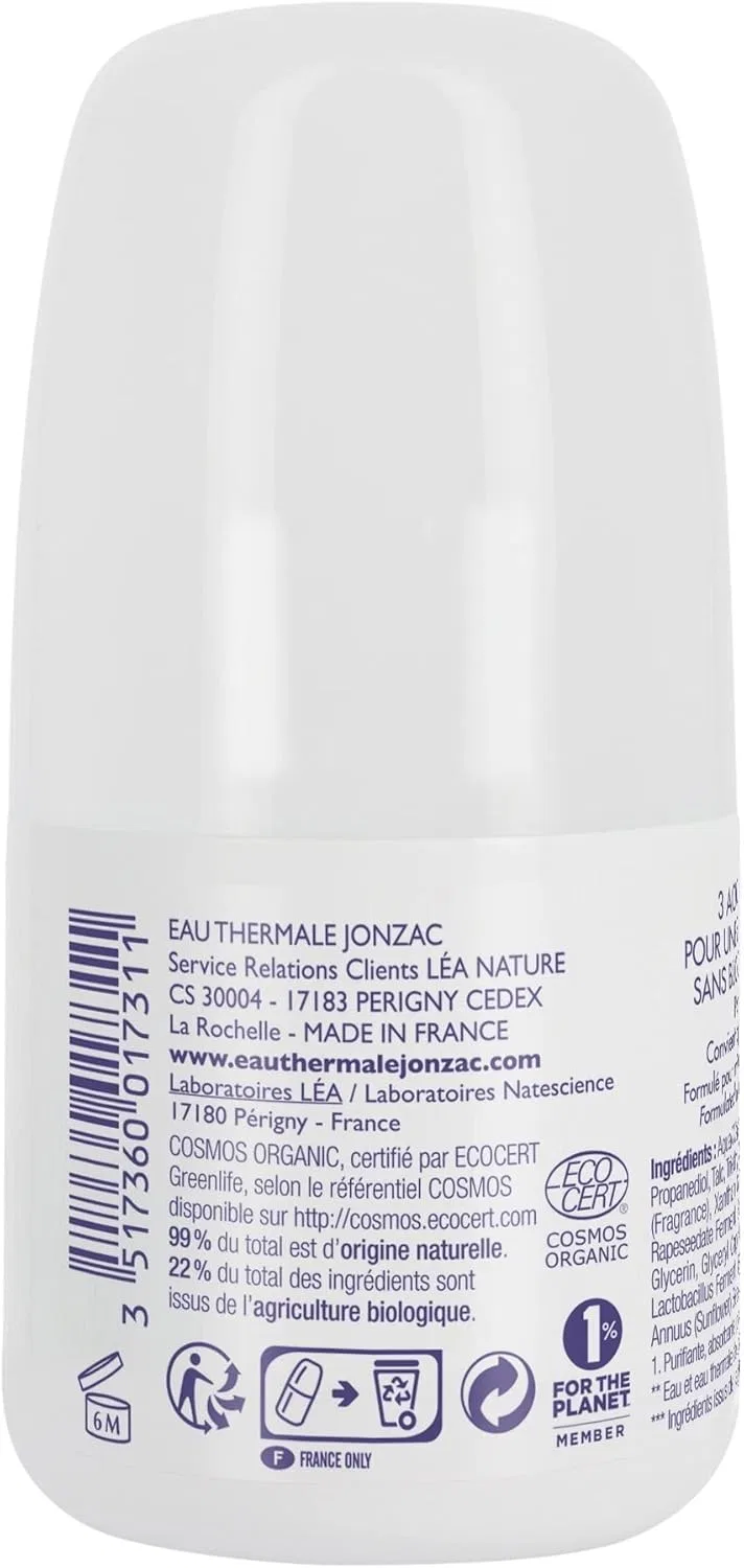 Гипоаллергенный дезодорант Eau de Jonzac Deo-Care 50 мл Jonzac — фото 2
