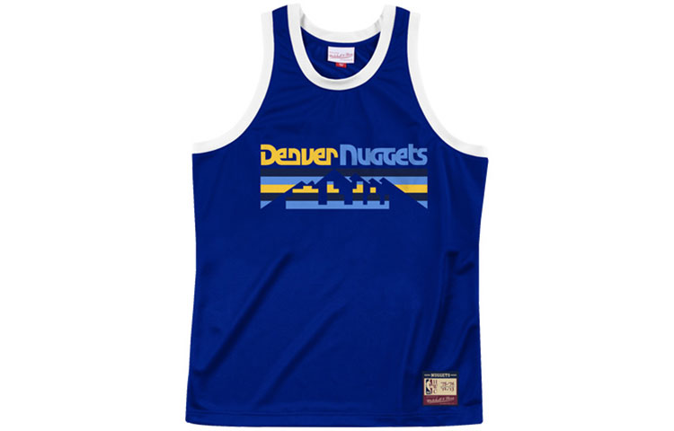 

Mitchell Ness Мужская баскетбольная майка Mitchell & Ness, синяя