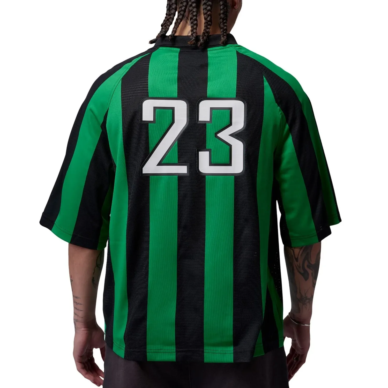 Футболка Air Jordan Brooklyn Terrace 'Lucky Green Black' — фото 2