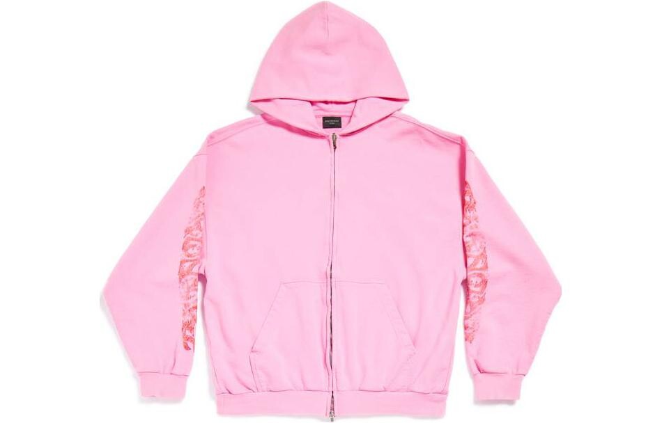 

Толстовка унисекс розовая Balenciaga, розовый