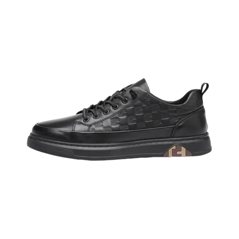 

A fairy tale of a pair of shoes Абразивостойкие мужские скейтерские кеды лоу-топ черные, цвет Black