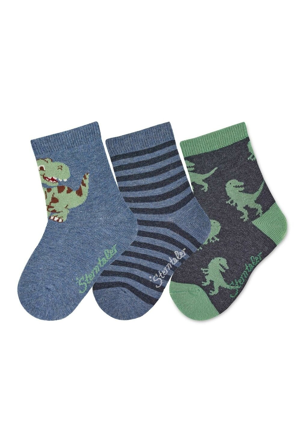 

Носки S�CKCHEN DINO, 3ER-PACK Sterntaler, синий