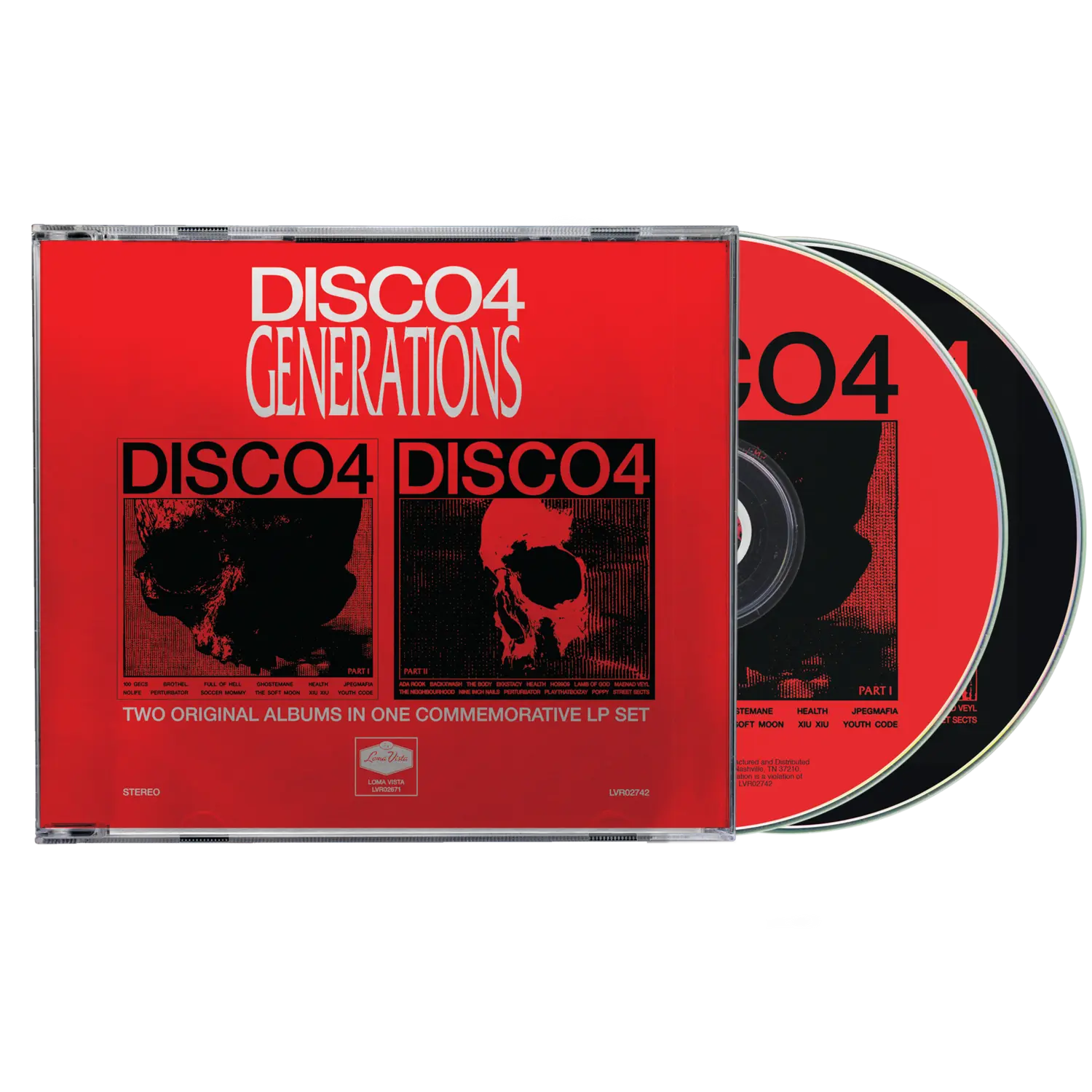 

Виниловая пластинка Disco4 :: part ii generations edition 2xcd Health